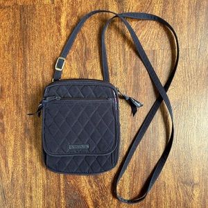 Vera Bradley navy blue cross body